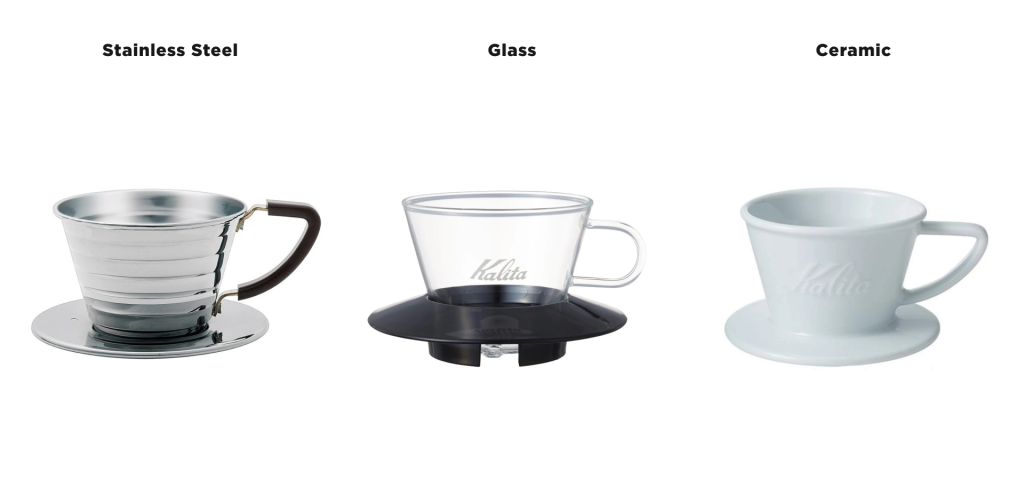 Kalita Wave Dripper 155 Stainless Steel Glass Ceramic